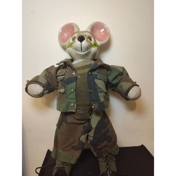 Handmade Mouse Soldier - Picture 2 of 8